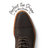 Maverick: Brown Nubuck Leather Boot