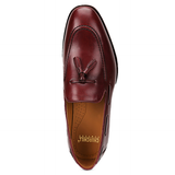 Ivy: Burgundy Tasselled Loafer