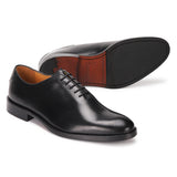 Barney: Black Wholecut Oxford