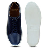 Pepe: Blue Lace-up Sneaker
