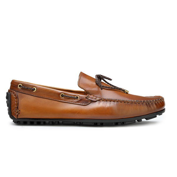 James : Men Tan Loafer