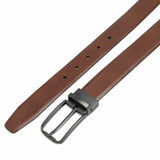 Clooney: Black & Tan Reversible Belt