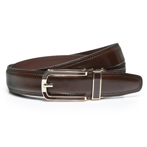 Parker: Brown No Hole Belt