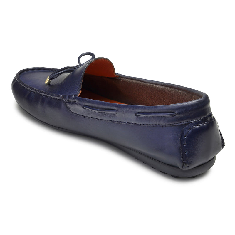 Carrie : Blue Women Moccasin