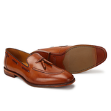 Ivy: Tan Tasselled Loafer