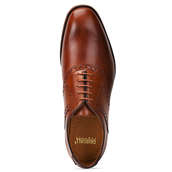 Golf Tan Saddle Oxford
