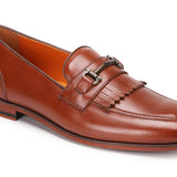 Fargo: Tan Kiltie Belgian Loafer