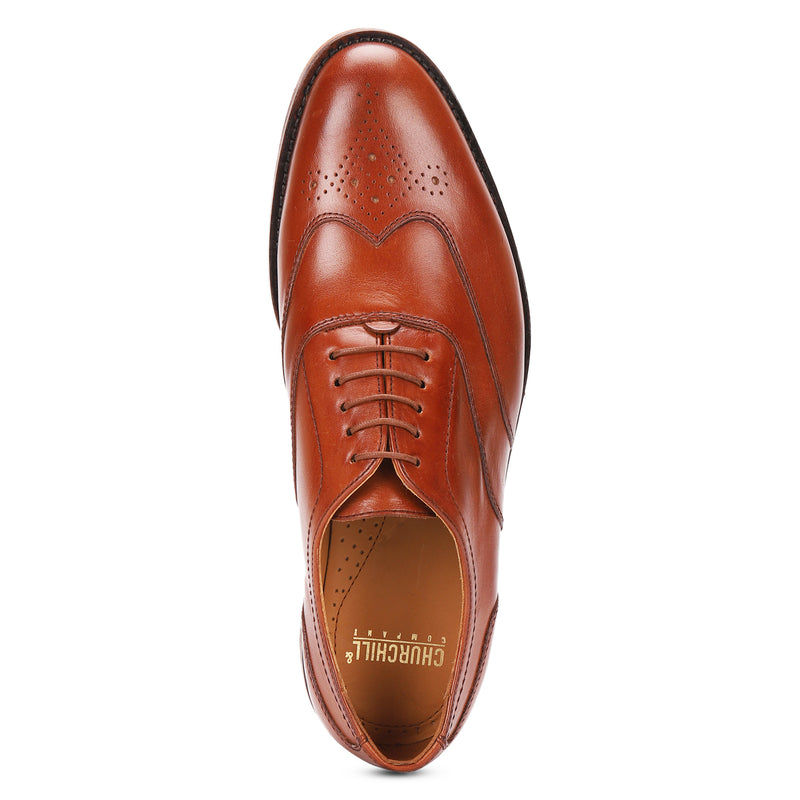 Benett: Tan Wingtip Oxford