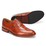Benett: Tan Wingtip Oxford