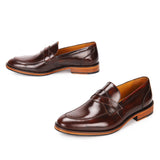 Austin: Cherry Saddle Loafer