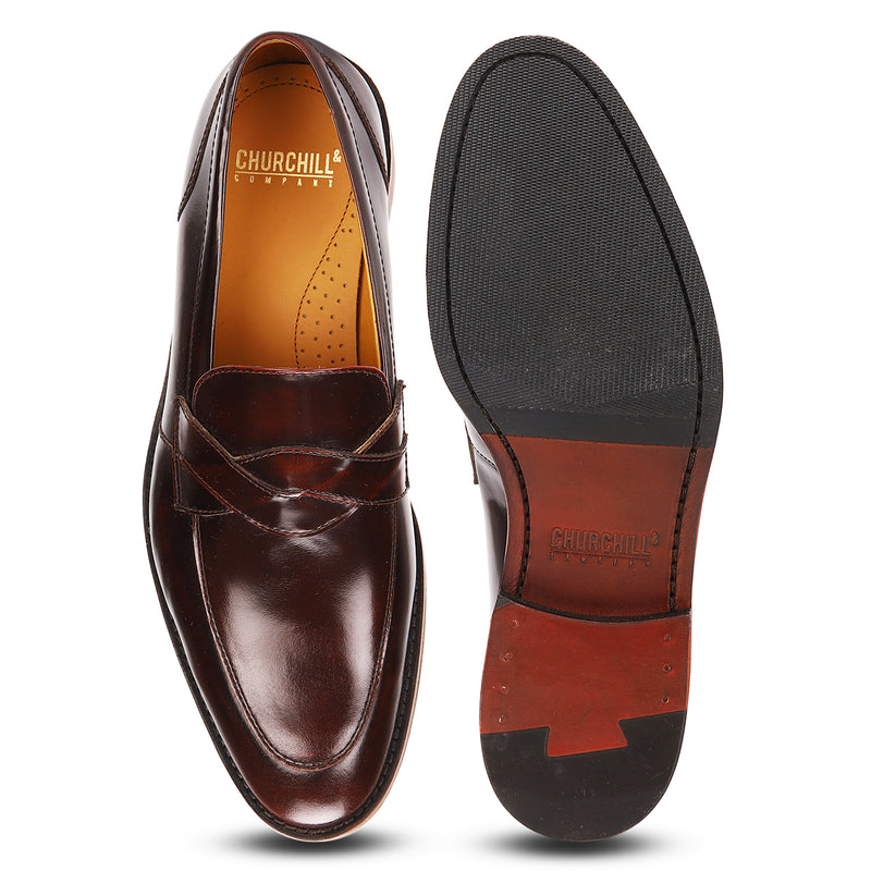 Austin: Cherry Saddle Loafer