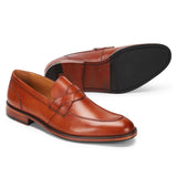 Austin: Tan Saddle Loafer