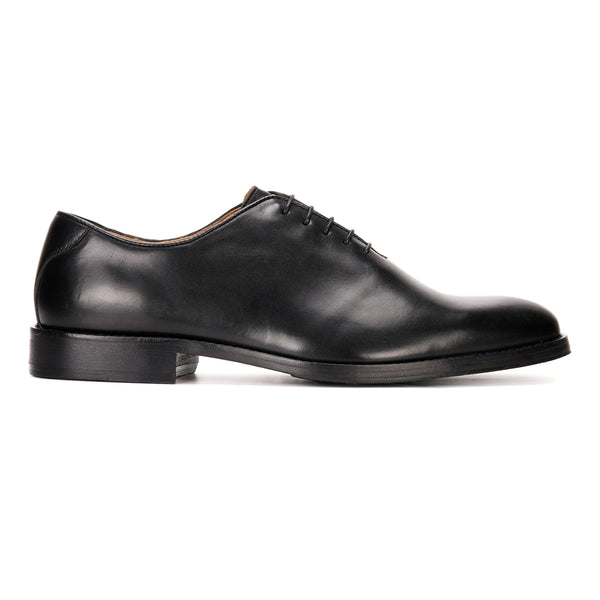 Barney: Black Wholecut Oxford