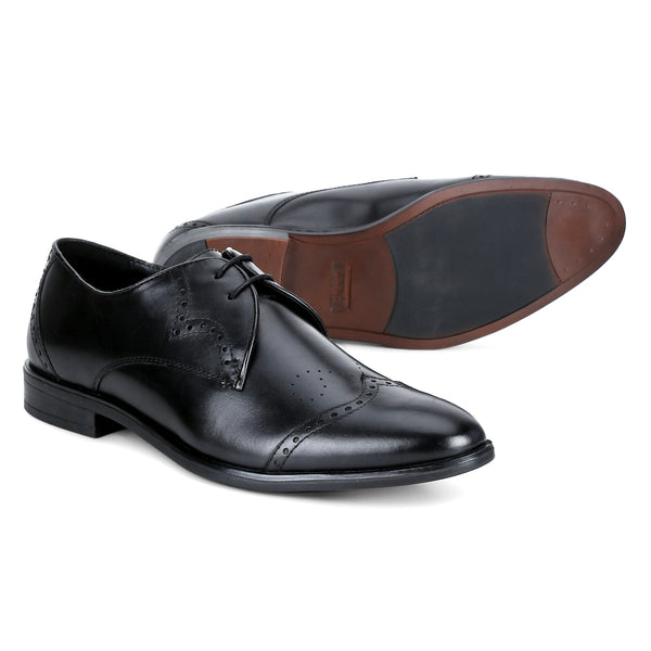 Carol: Black wingtip Derby