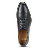Cooper: Navy Blue Brogue Oxford