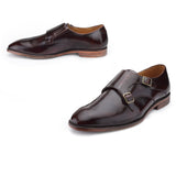 Harper: Cherry Double Monk Strap