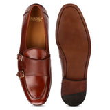 Charles: Tan Belgian Monk Strap
