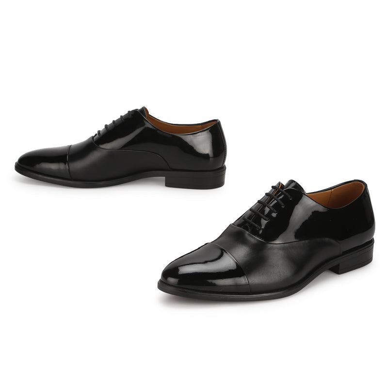 Canton: Patent Black Cap toe