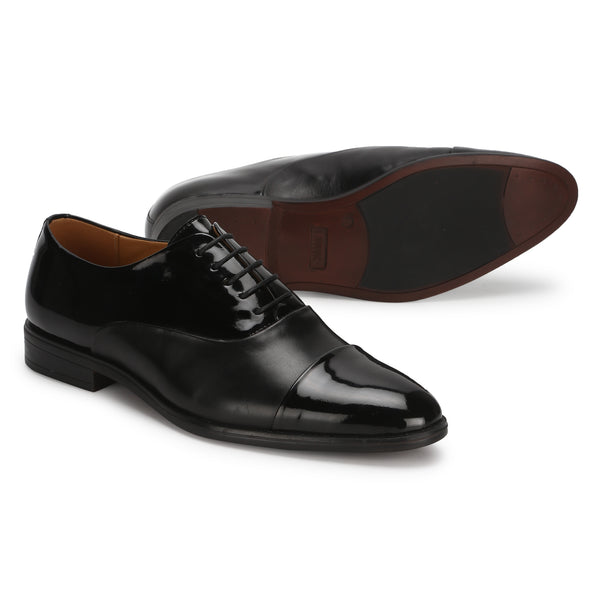 Canton: Patent Black Cap toe