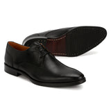 Mason: Black Textured Derby