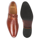 Stoke: Tan Single Monk Strap