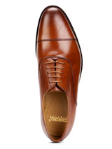 Wayne: Tan Cap-toe Oxford