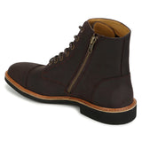 Maverick: Brown Nubuck Leather Boot