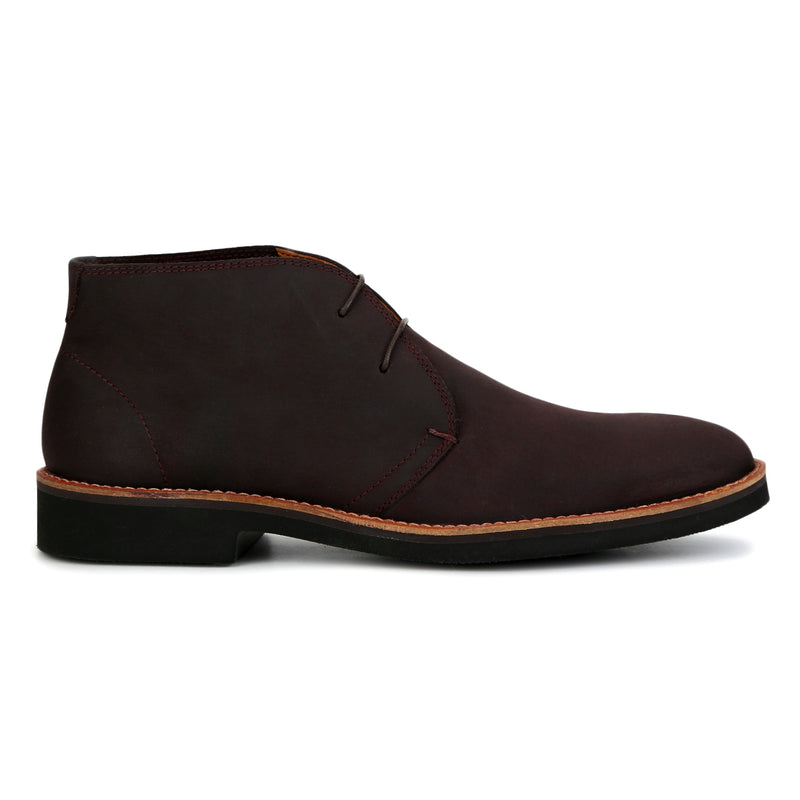 Merlin: Brown Nubuck Chukka Boot