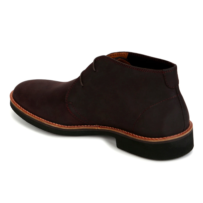 Merlin: Brown Nubuck Chukka Boot