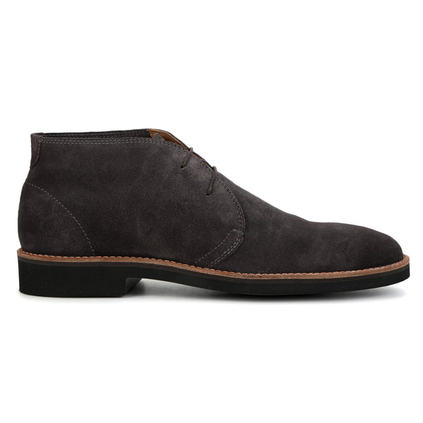 Merlin: Grey Suede Chukka Boot