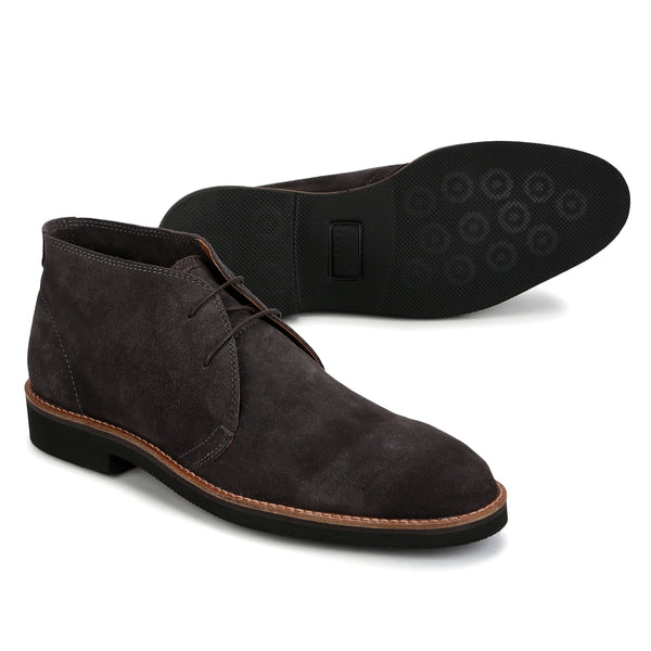 Merlin: Grey Suede Chukka Boot