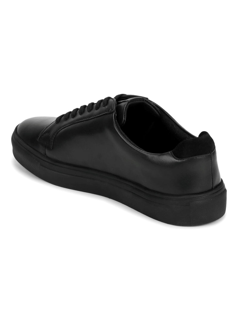 Pepe: Black Lace-up Sneaker