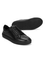 Pepe: Black Lace-up Sneaker