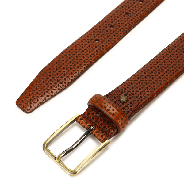 Spruce: Tan Textured Belt