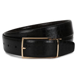 Dandy: Croc textured Brown/Black reversible Belt