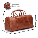 Aviator :  Matte Tan Weekend Bag (Limited Edition)