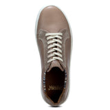 Pepe: Stone Grey Lace-up Sneaker
