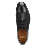 Brent: Black Cap-Toe Derby