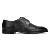 Brent: Black Cap-Toe Derby