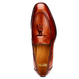 Ivy: Tan Tasselled Loafer