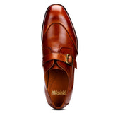 Harry: Tan Single Monk Strap