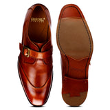 Harry: Tan Single Monk Strap