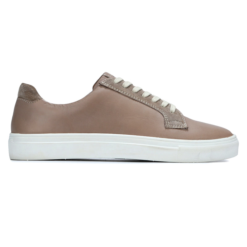 Pepe: Stone Grey Lace-up Sneaker