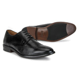 Cedar: Black Derby Wingtip