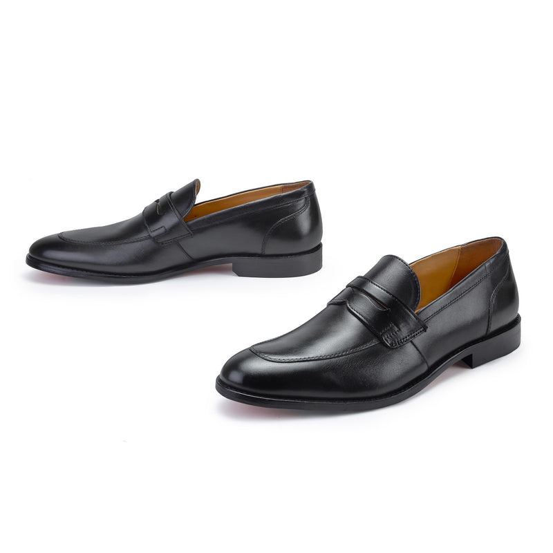 Arthur: Black Penny Loafer