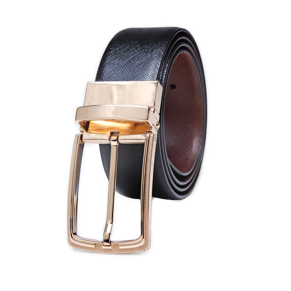 Rob: Brown & Black Reversible Belt