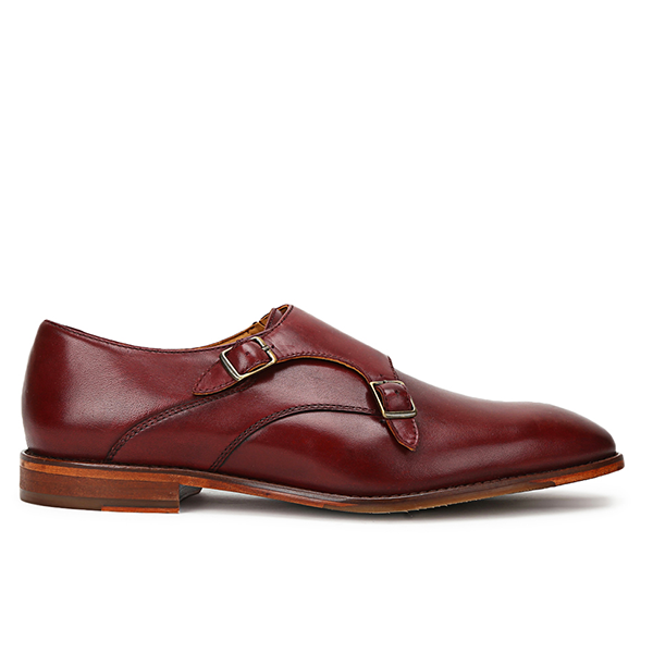 double monk strap shoes        